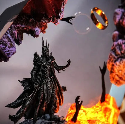 Sauron Figürlü Epoksi Reçineli Gece Lambası
